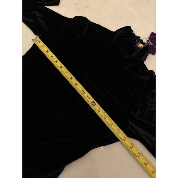 Ralph Lauren Collection Turtleneck Velvet Dress Runway Long Gown Anniversary 4 - Picture 9 of 14